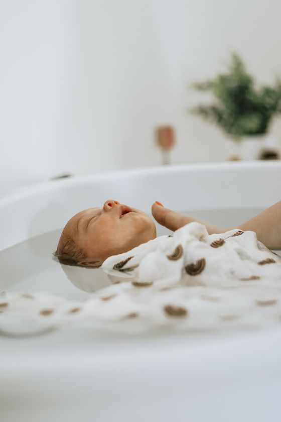 La maman découvre son bébé autrement
